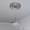 Ekena Millwork Cole PVC Ceiling Medallion (Fits Canopies up to 6"), Bright Coat Chrome, 22"OD x 3 1/2"ID x 1"P CMP22COBCR - alternate 6